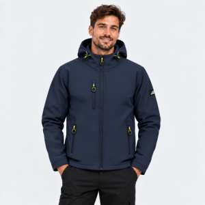Téli softshell dzseki BWOLF GRIN ICE sötétkék színben